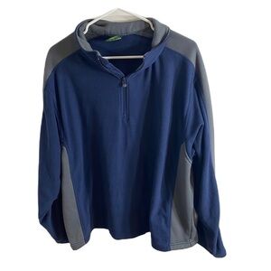 Cabela’s Pullover Over Zip Up Sweatshirt XL Men’s Blue